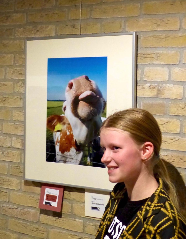 Roos Dijkshoorn met haar winnende foto (1)